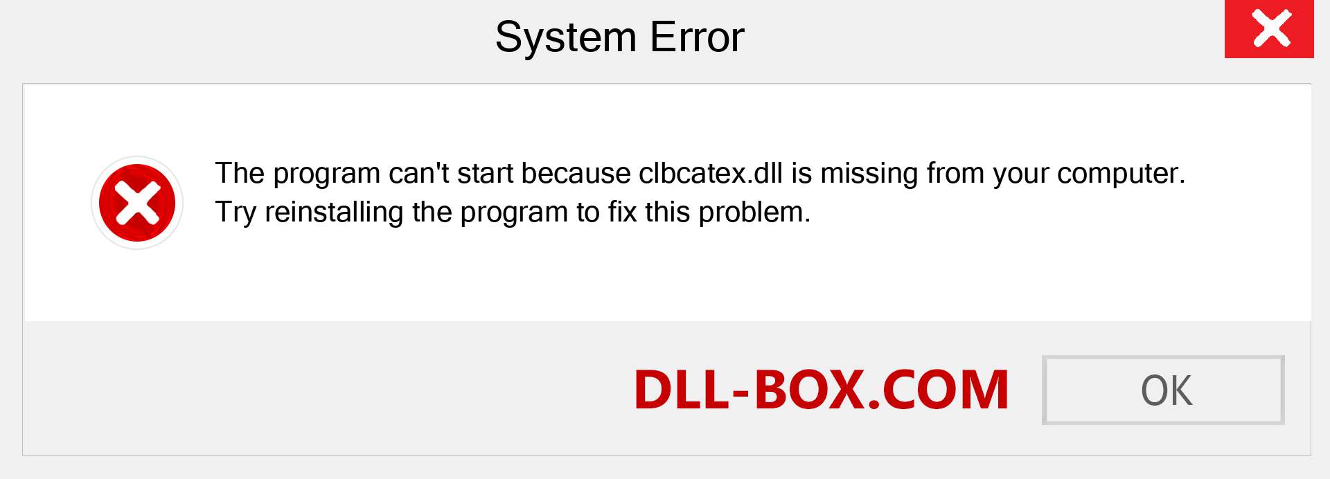  clbcatex.dll file is missing?. Download for Windows 7, 8, 10 - Fix  clbcatex dll Missing Error on Windows, photos, images